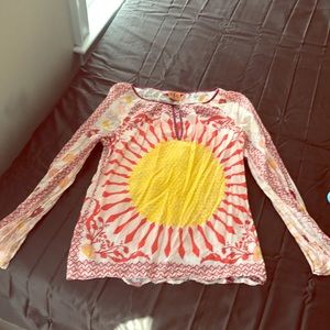 Sunshine Tory burch shirt!